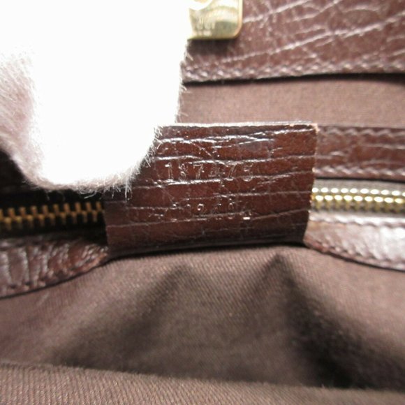 Gucci 137475 Shelly GG Canvas Leather Beige Brown Handbag 1789GUCCI - Picture 7 of 9